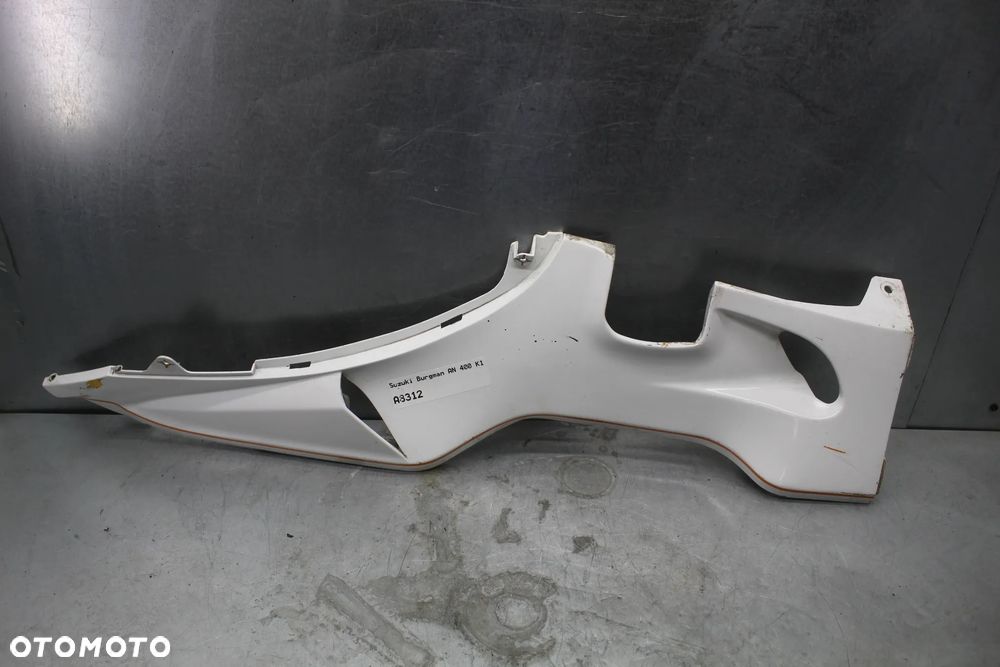 Suzuki burgman AN 400 99-02 Gaźnik K1 K2 Płoza lewa hokej owiewka osłona listwa - 1
