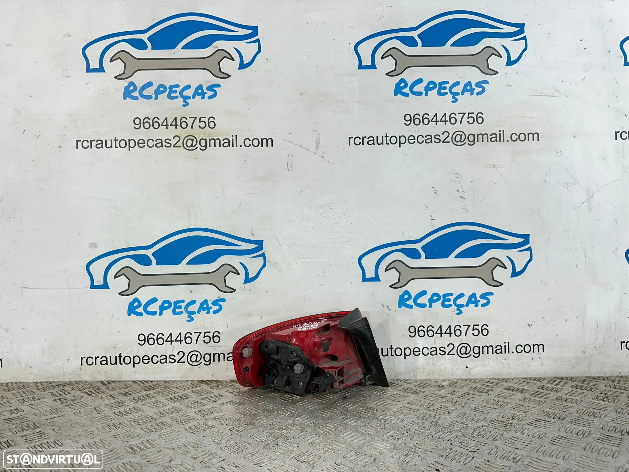 .Conjunto Farolins Led Originais Tras Traseiro Direito Esquerdo Audi A4 B8 Sedan F30 2008 - 2016 - 9
