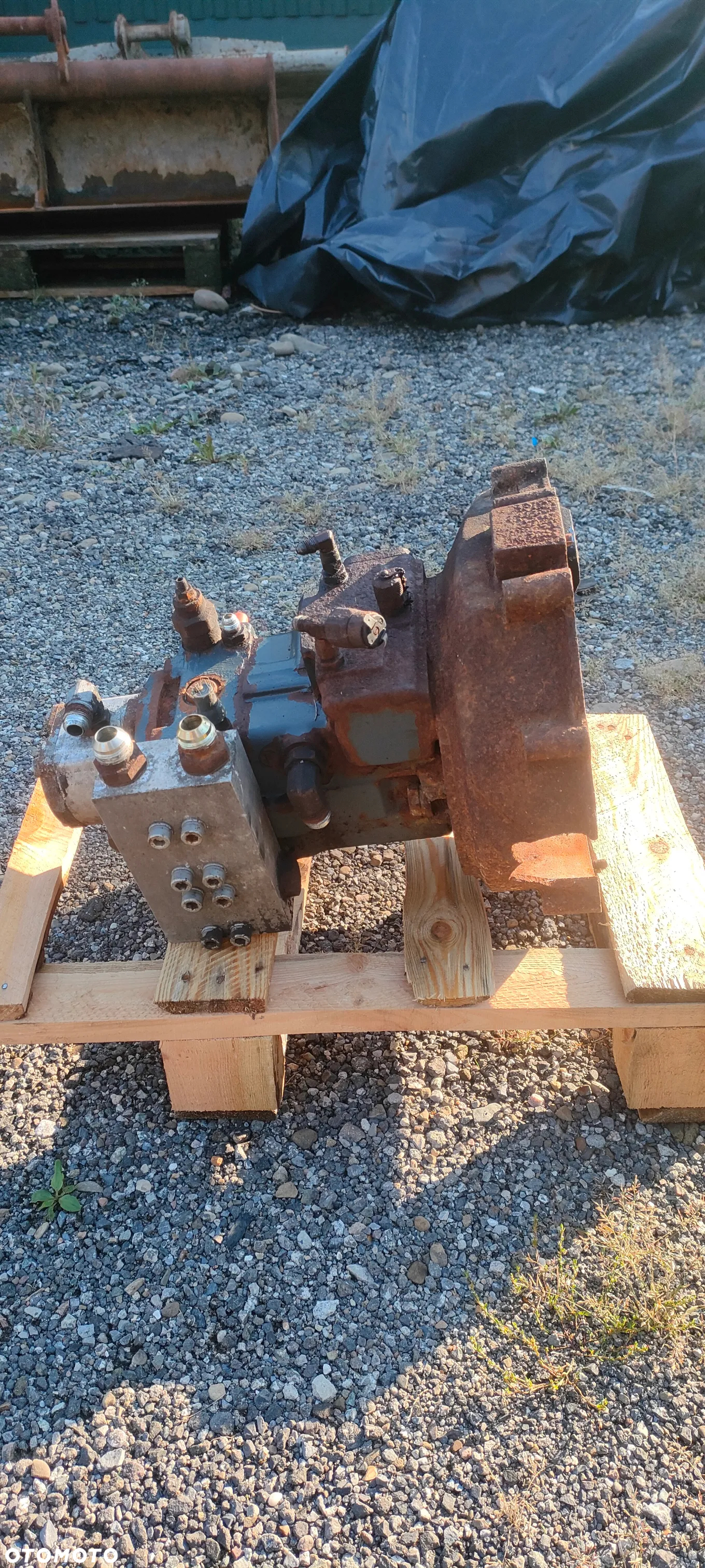 Pompa pompy hydrauliczne rewers walec wozidło zamiatarka mini koparka - 4