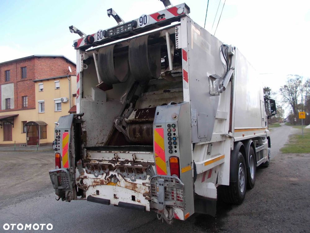 MAN TGS Śmieciarka FAUN Euro 6 Szeroki Niski Wrzutnik - 9