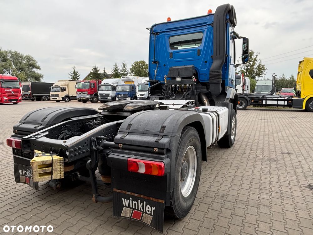 Mercedes-Benz Mercedes-Benz AROCS 1845 stały napęd 4x4 na wał , hydraulika do wywrotki , z Niemiec , zawieszenie poduszka, (nie HAD, nie Hydrodrive), blokady mostów 4x4, do zabudowy wywrotka , bramowiec - 9