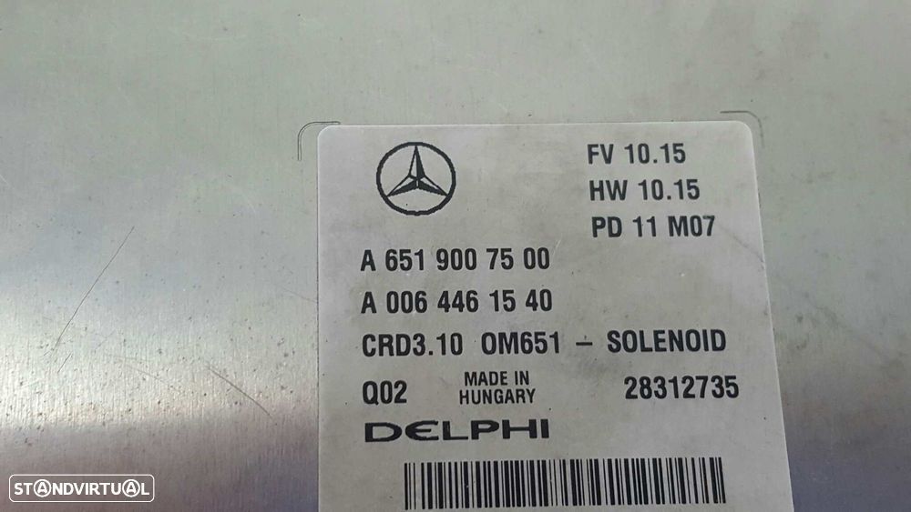 CENTRALINA DO MOTOR UCE MERCEDES CLASE E (W212) LIM. 220 CDI BLUEEFFICIENCY (212... - 3