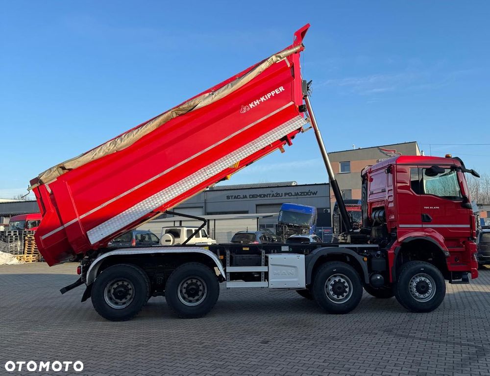 MAN TGS TG3 E6 41.470 / 8X8/ 2022 /  KH-KIPPER /  MANUAL - 7