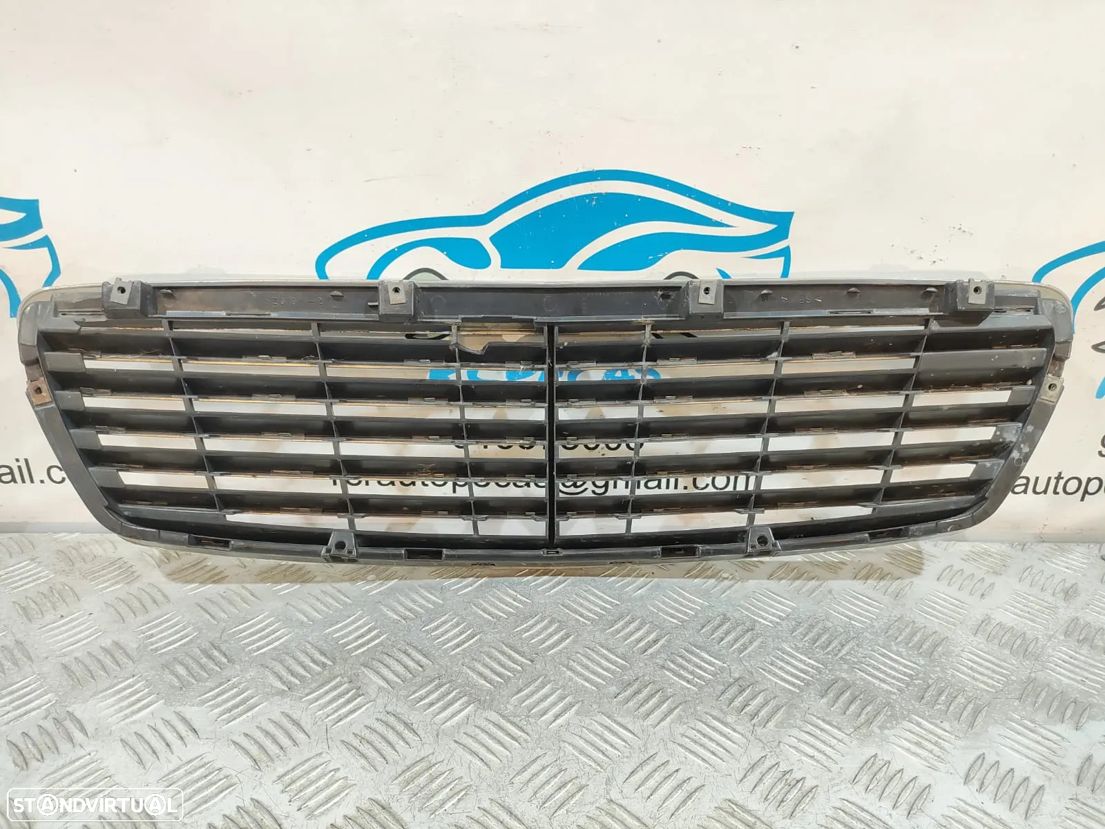 GRELHA CENTRAL FRENTE FRONTAL ORIGINAL MERCEDES BENZ W211 A2118800383 - 6