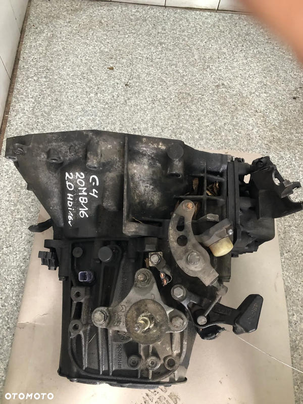 SKRZYNIA BIEGÓW CITROEN C4 2.0 HDI 20MB16