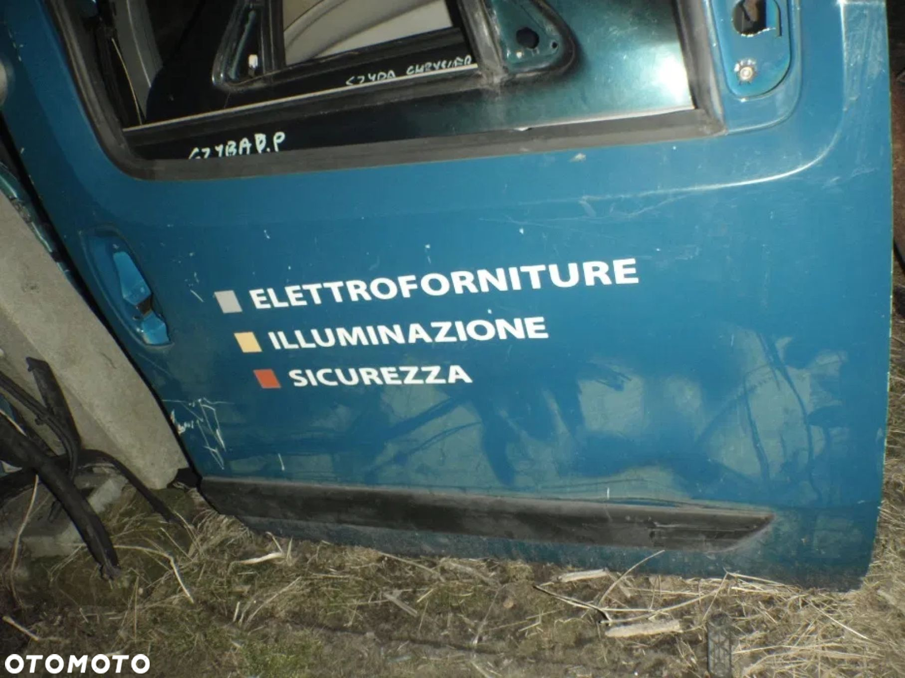listwa nakładka uszczelka guma drzwi fiorino nemo bipper Qubo doblo - 2