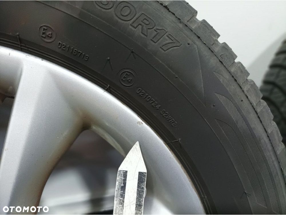 NISSAN KOMPLET FELGI ALUMINIOWE Z OPONAMI 5X114.3 6.5JX17 ET40 215/60 R17 - 7