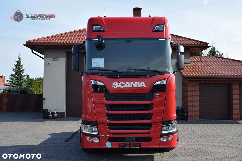 Scania S450  / FULL LED  / KLIMA POSTOJOWA  / RETARDER   / ZBIORNIKI  1400 L / STANDARD - 7