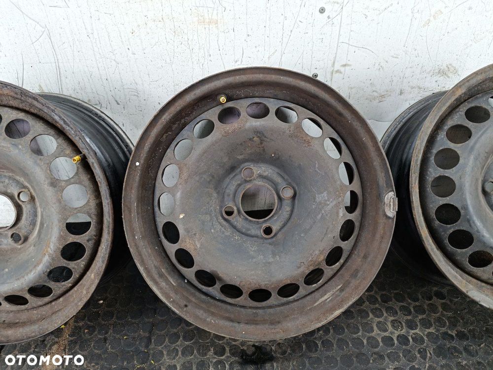FELGI STALOWE KOMPLET 15 OPEL CORSA D 155001 - 4