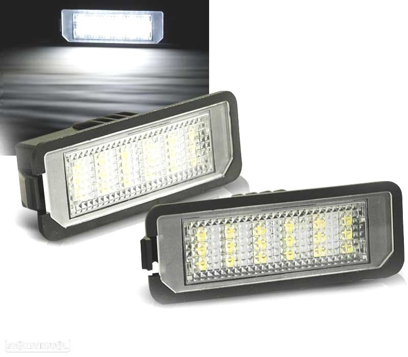 LUZES MATRÍCULA VOLKSWAGEN VW GOLF IV V PASSAT B6 PASSAT EOS PHATEON NEW BEETLE LUPO POLO LED - 1