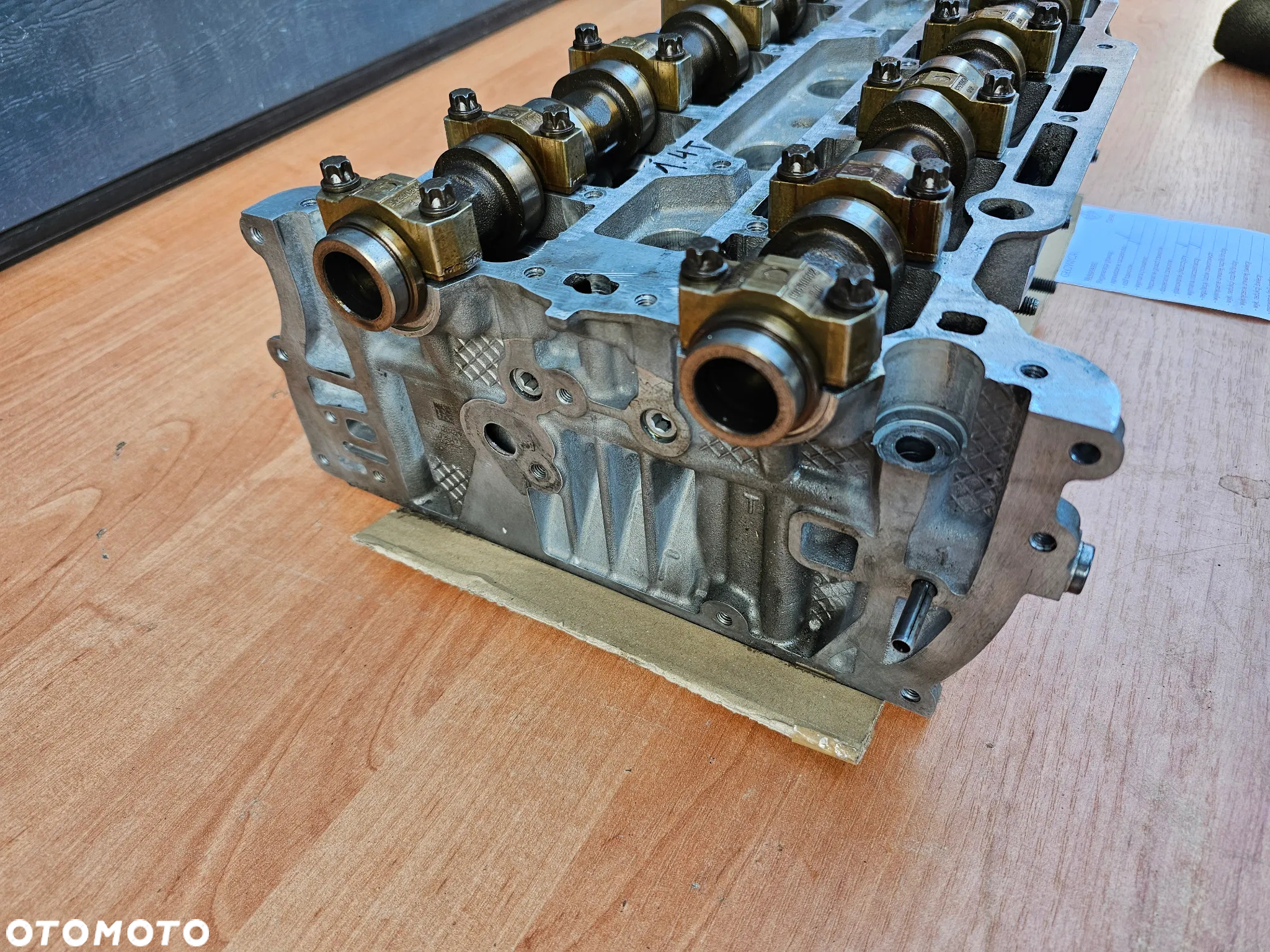 GŁOWICA CYLINDRÓW SPRAWDZONA SPLANOWANA OPEL ASTRA K J ZAFIRA C MERIVA B CORSA D E INSIGNIA A MOKKA 1.4 TURBO A14NEL A14NET B14NET B14NEL 55565291 - 5