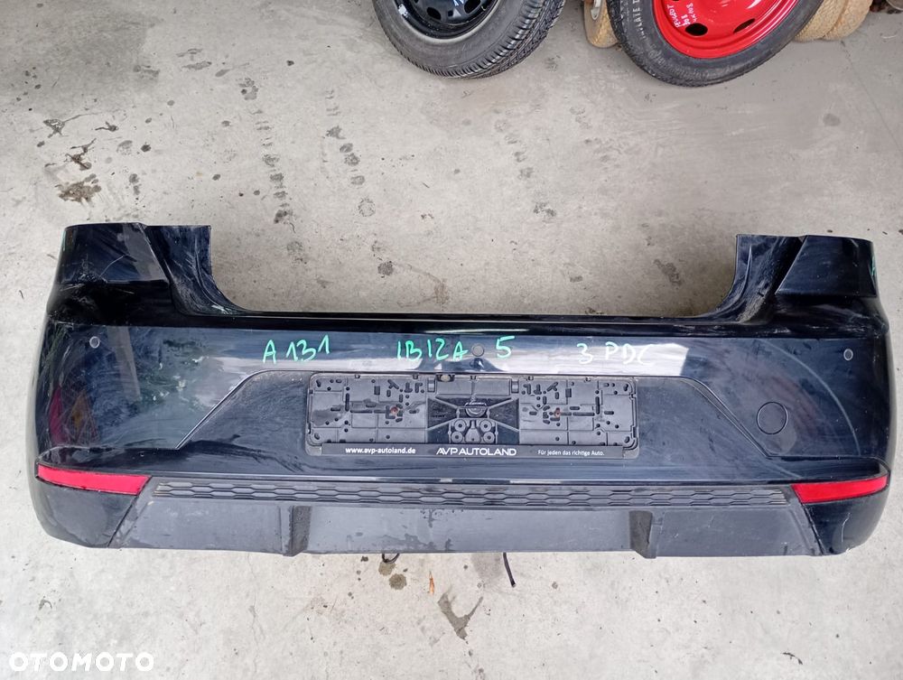 ZDERZAK TYŁ TYLNY SEAT IBIZA V 3xPDC - 1