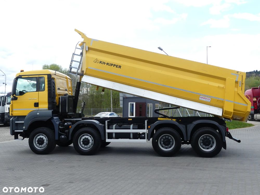 MAN TGS 41.470 / 8x8 / WYWROTKA KH-KIPPER / MANUAL / EURO 6 / - 4