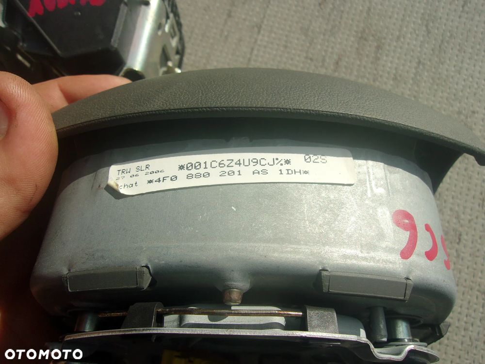 PODUSZKA PODUSZKA AIRBAG PASY AUDI A6 C6 - 4