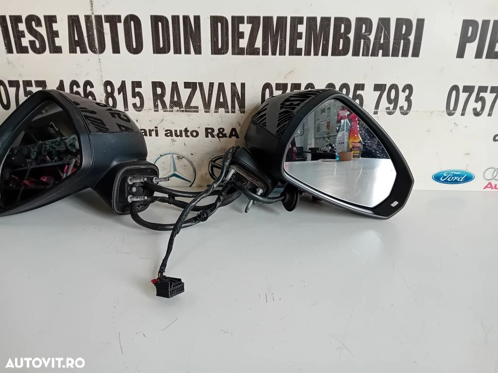 Oglinzi Oglinda Audi A3 8V Facelift 2016 2020 Pliabile Electric Volan Stanga - 8