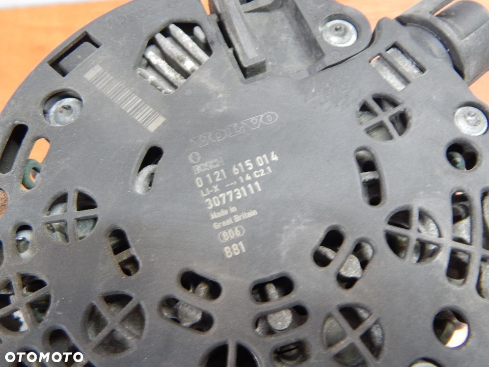 Alternator 2.4 2.5 benzyna Volvo v50 v70 s80 xc70 FORD 05-14 Łuków części - 4