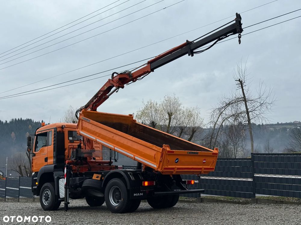 MAN * MAN 18 480 * KIPER WYWROTKA * 4x4 * HDS ATLAS 85* STAN BARDZO DOBRY * Sprowadzony - 17