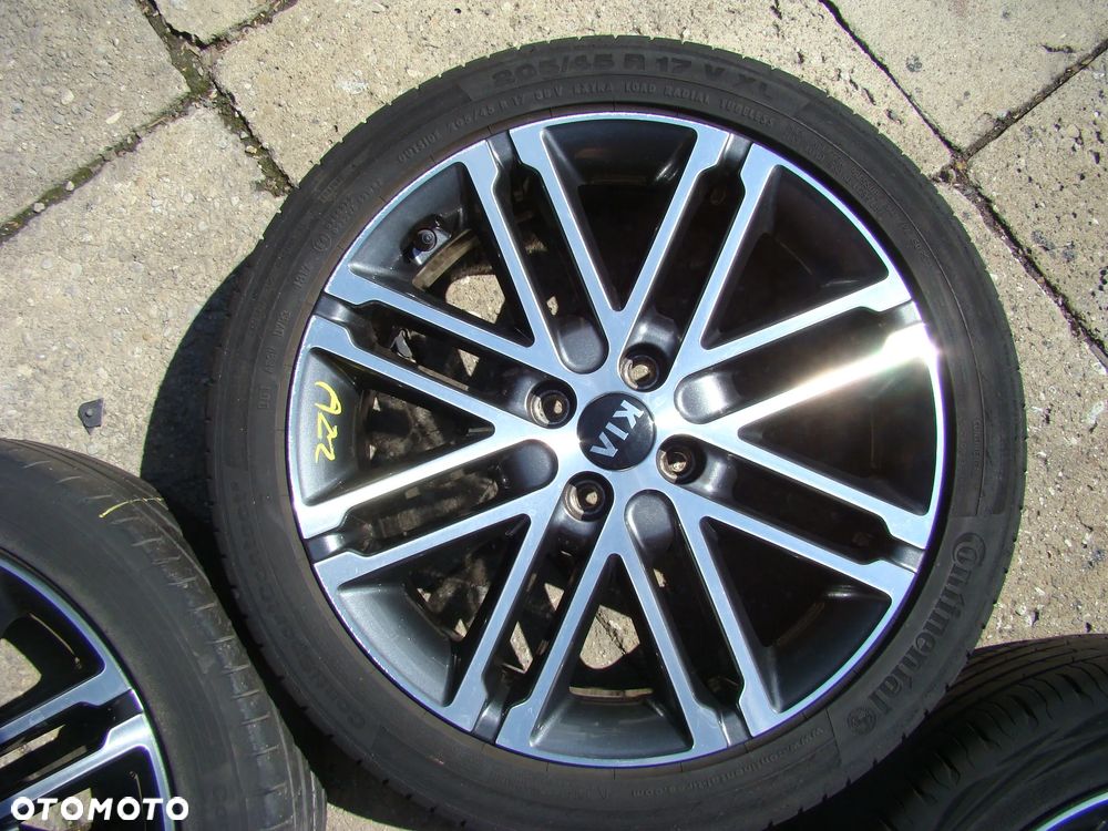 a22 4x100 Kia Rio Stonic 6,5Jx17 opony lato 205/45 R17 - 5