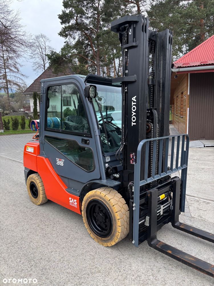 Toyota 8FGJF35 GWARANCJA LPG wolny skok waga DOSTAWA 64 800NETTO - 3