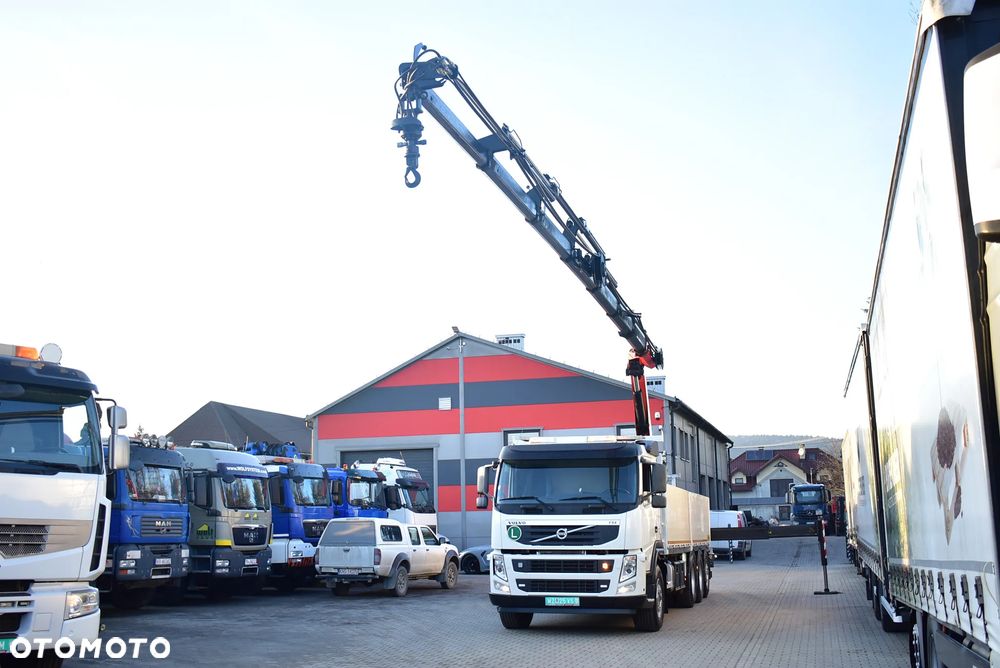 Volvo FM 420 EEV 8x4 Tridem/ Skrzynia 7.30m. + Palfinger PK 27001 EH / Pilot/ 22 m. / 5 i 6 Funkcja/ Rotator / Sprowadzony z Austrii ! - 7