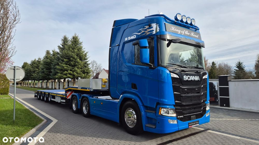 Scania ZESTAW///SCANIA///R540/// BARDZO BOGATA WERSJA/// STAN BARDZO DOBRY///6X4/// 2021///RETARDER///FULL LED/// NACZEPA NISKOPODWOZIOWA/// MAX TRAILER///2019///58000KG/// 2 OSIE SKRĘTNE///OŚ PODNOSZONA - 2
