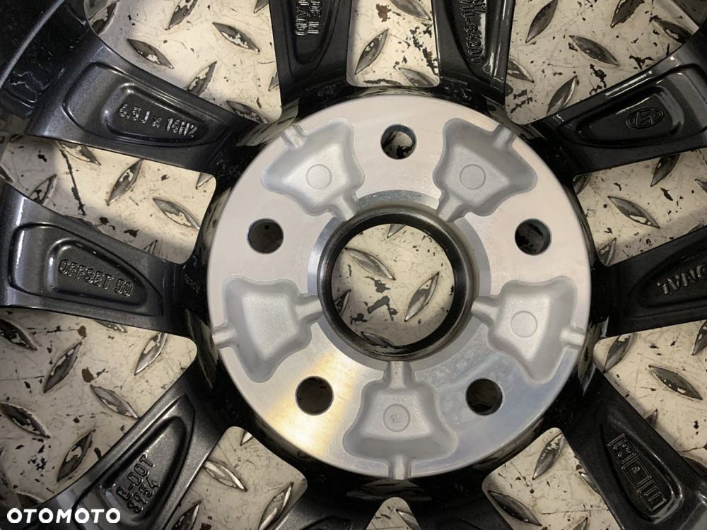 NOWA ORYGINALNA ALUFELGA FELGA ALUMINIOWA HYUNDAI 6.5x16 5x114.3 ET50 - 9