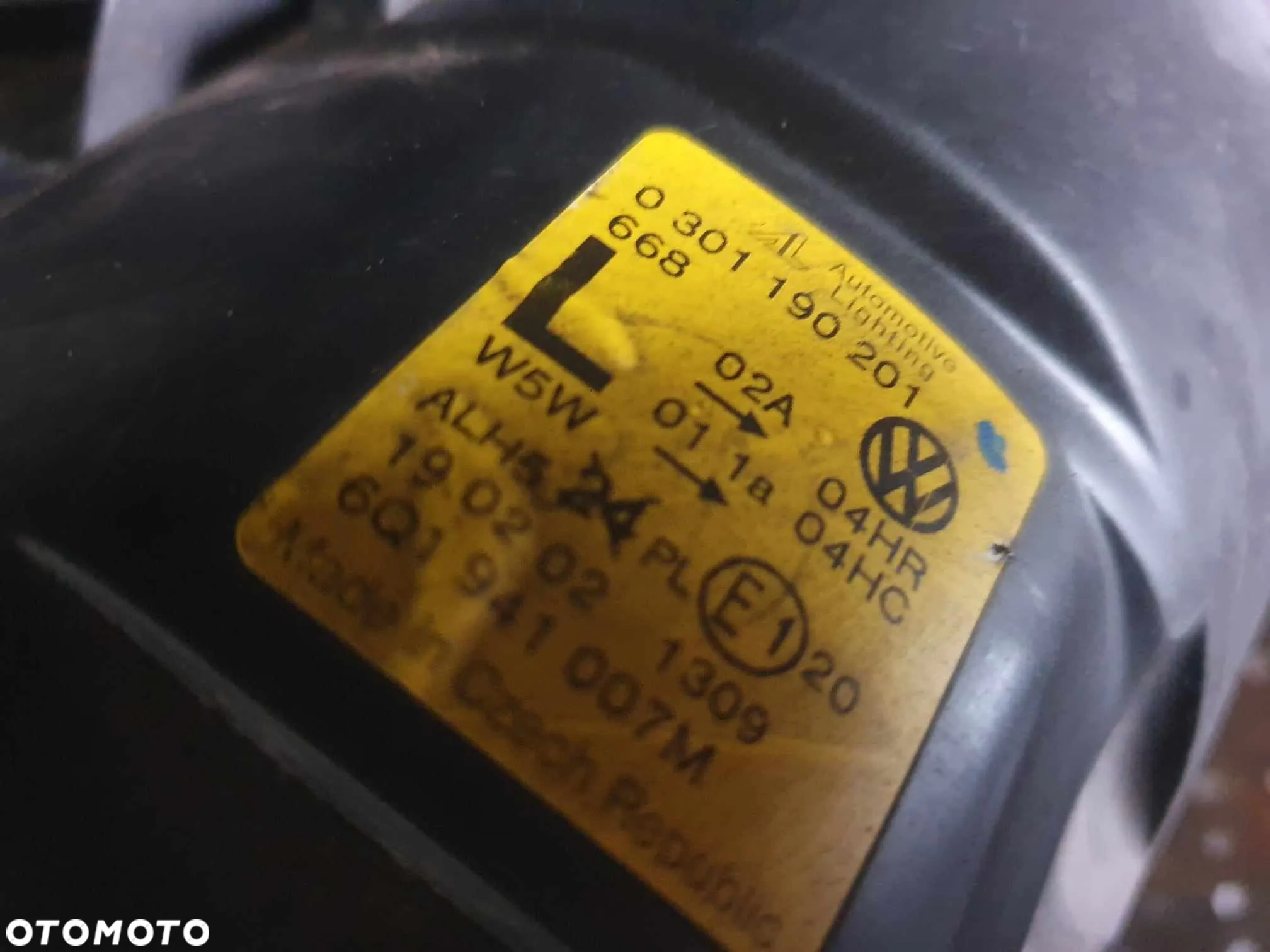 Volkswagen Polo 9N lampa przednia lewa - 4