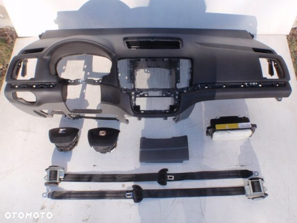 SEAT ALHAMBRA DESKA KONSOLA AIRBAG PODUSZKI 2 PASY