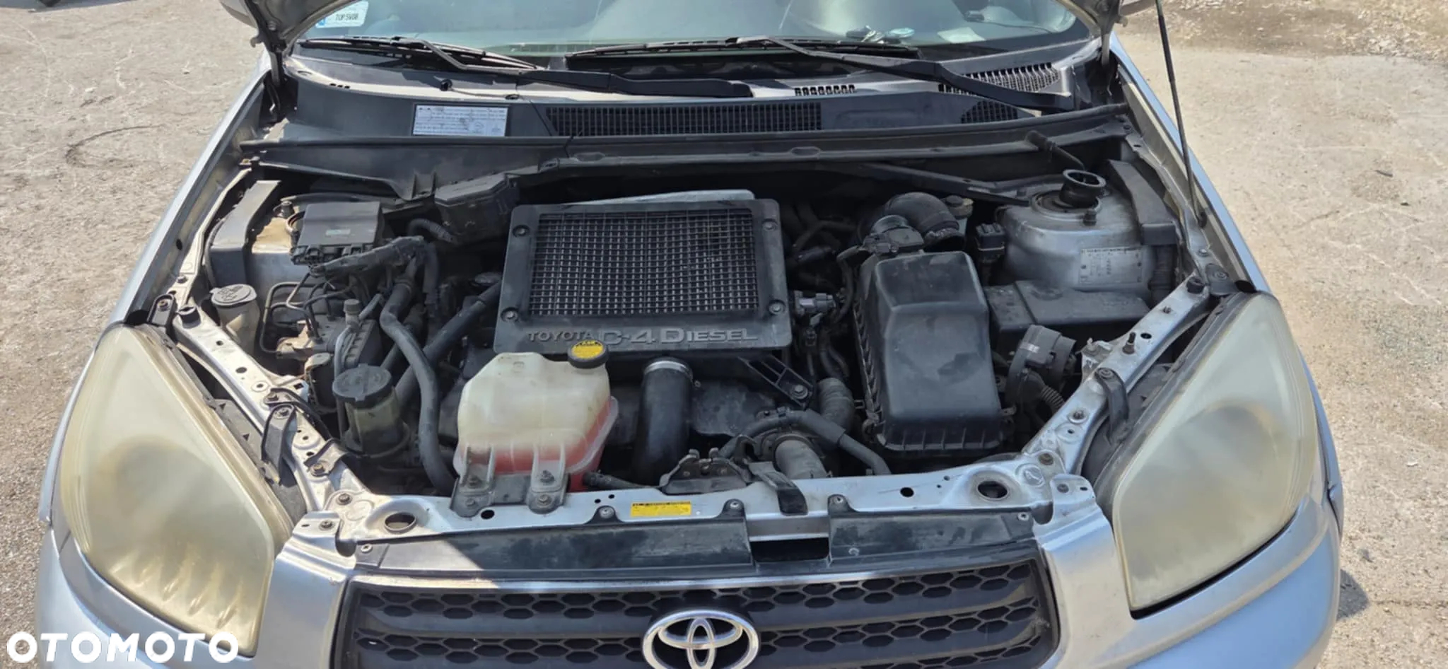 TOYOTA RAV4 RAV 4 II rury orurowanie progi boki tył - 4