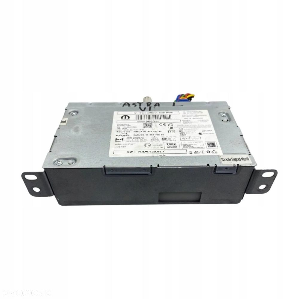 RADIO MODUŁ NAWIGACJI OPEL ASTRA L VI 9859905380 ORYGINAŁ 2022- - 3