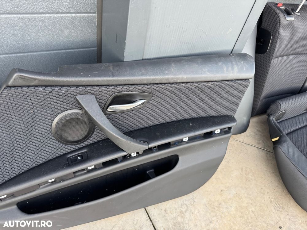 Interior scaune partial piele bmw seria e91 - 6