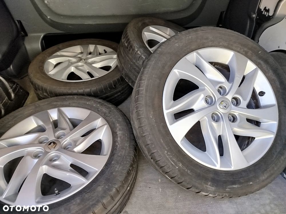 Felgi z oponami aluminiowe Renault 16' 5x108 - 1
