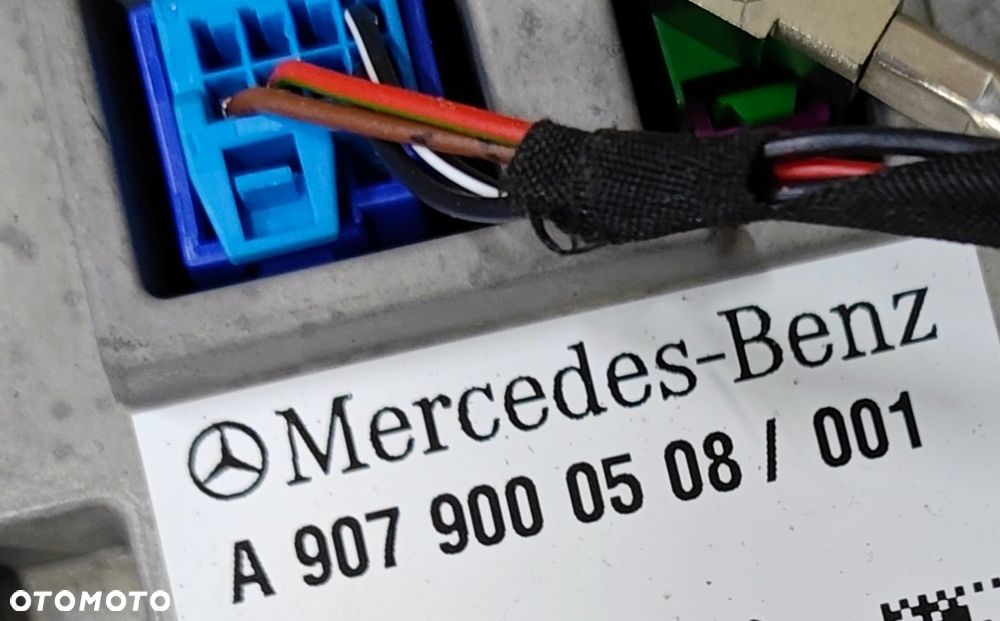 Wyświetlacz Ekran Panel Nawigacja Radia A9079000508 Mercedes Sprinter 907 910 - 3