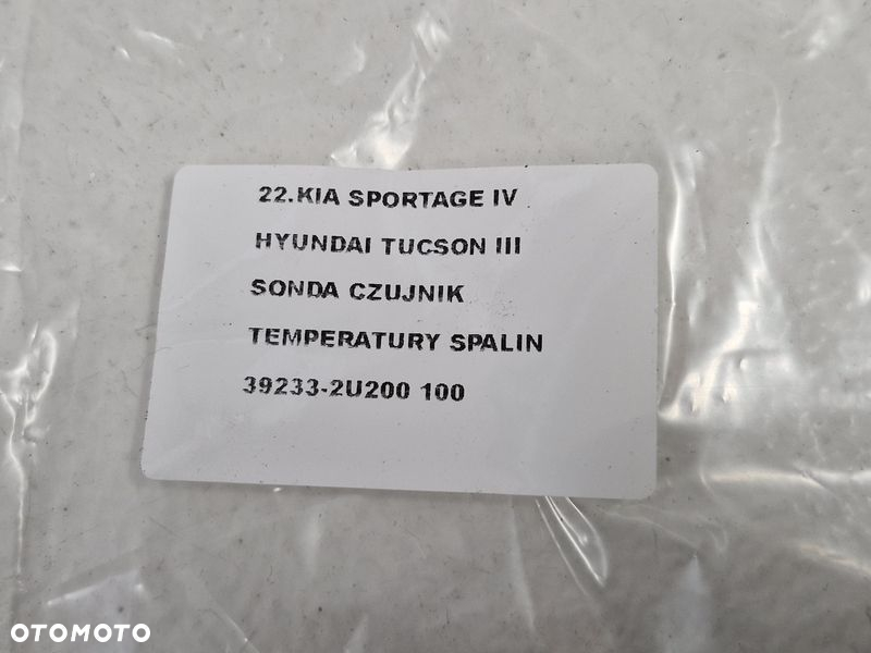 KIA SPORTAGE 4 IV TUCSON 3 III 1.6 CRDI CZUJNIK TEMPERATURY SPALIN 39233-2U200 - 7