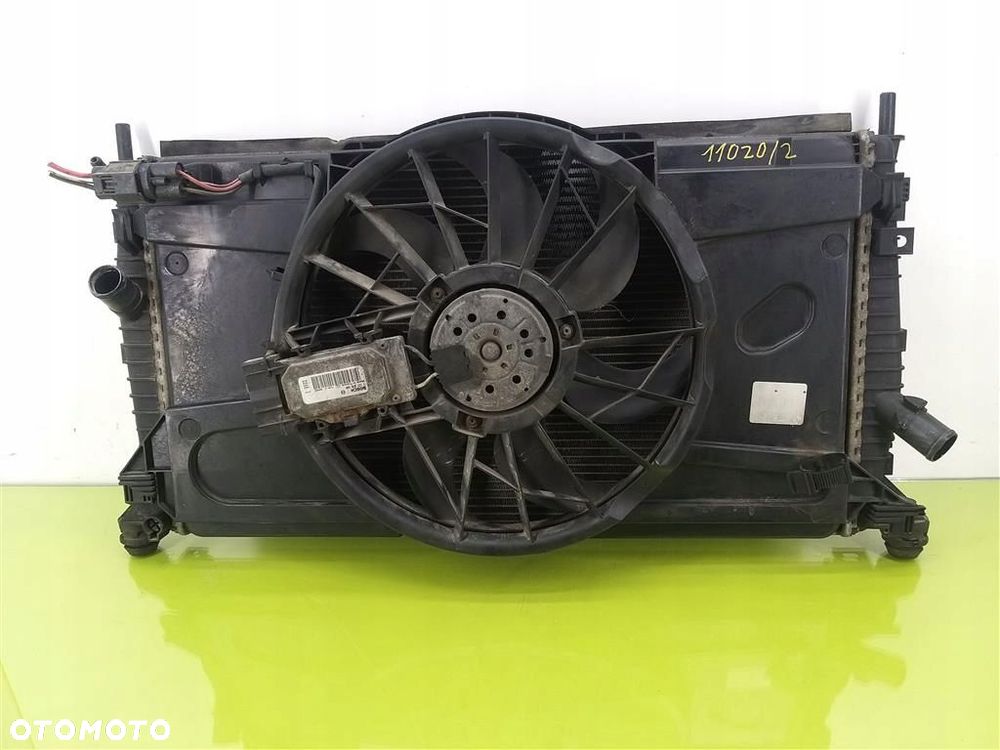 Chłodnica z wentylatorem Volvo V50 2.0D 136KM 2004-2012 FOMOCO M5H8005TL - 6