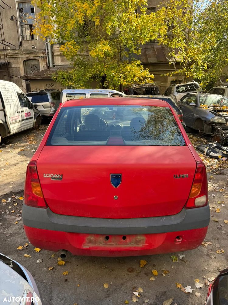 Dezmembrez Dacia Logan 1 rosu 1,4 MPI 2007 - 5