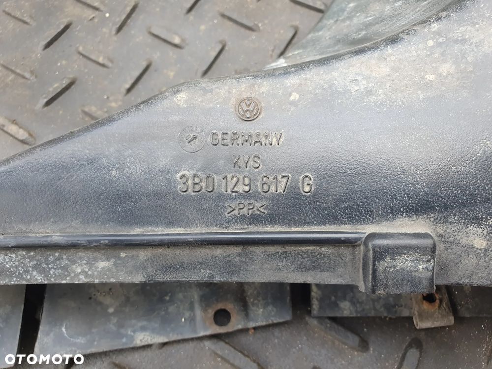 VW PASSAT B5 FL PRZEWÓD RURA DOLOT KIEROWNICA POWIETRZA 3B0129617G - 2