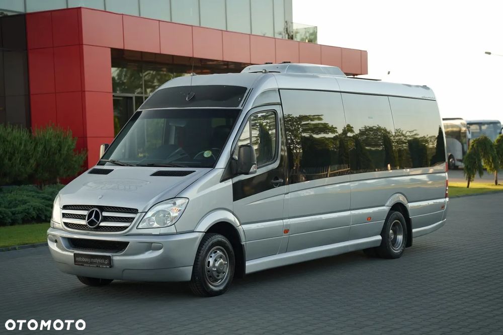 Mercedes-Benz SPRINTER 516 CDI / 2x KLIMA  / BOGATE WYPOSAŻENIE / SKÓRY / SPROWADZONY - 2