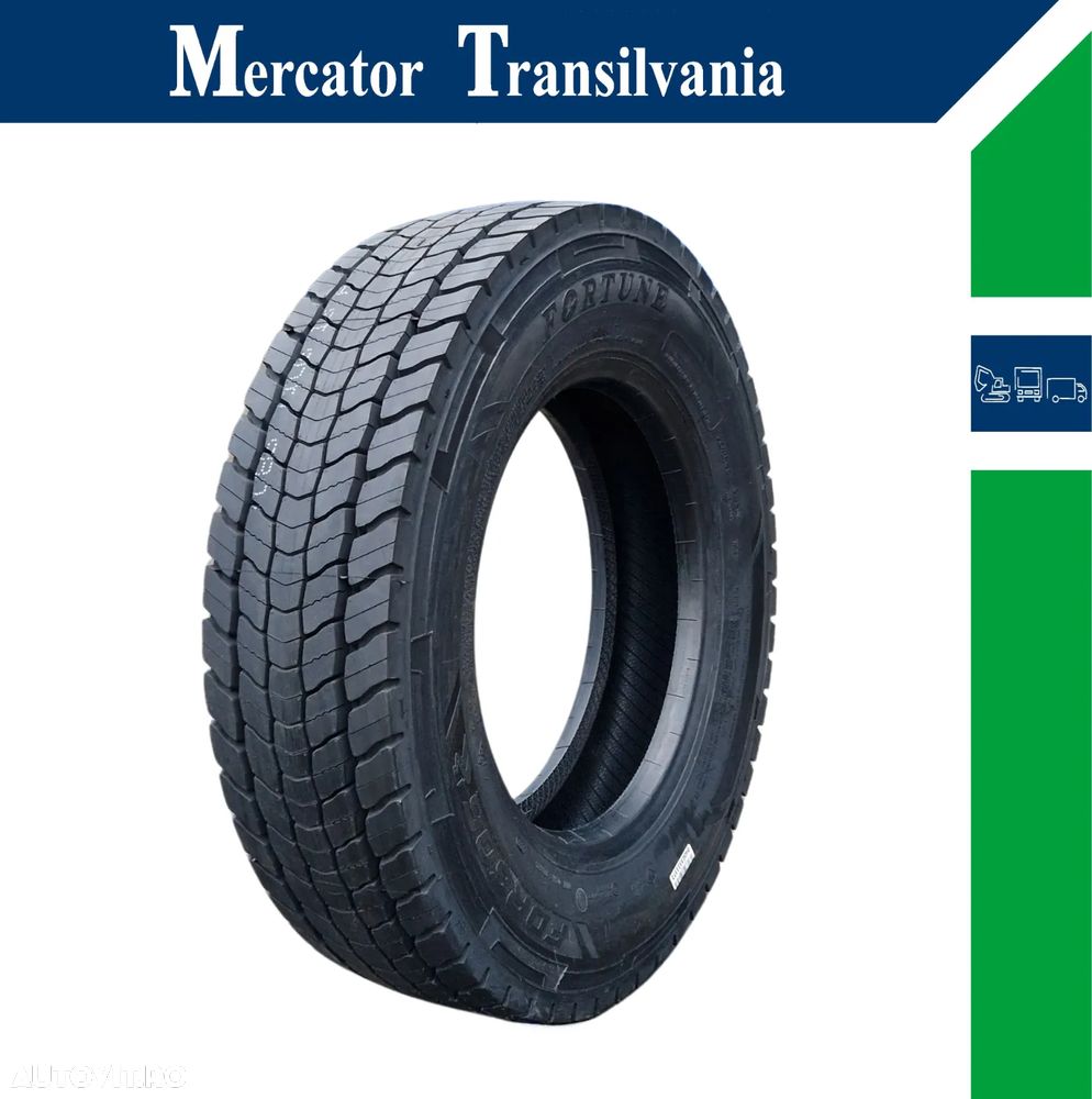 Anvelopa NOUA 315/60R22.5 Fortune FDR 606, M+S*, Hybrid, Tractiune, 154/150L 20 PR - 1