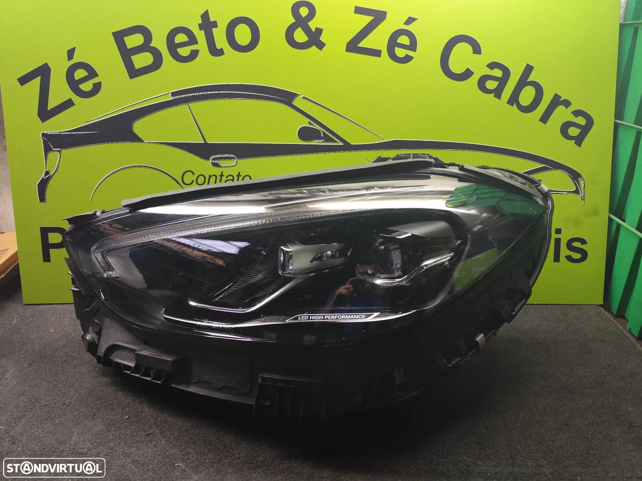 MERCEDES C W206 FAROL LED ESQUERDO - FF654 - 2