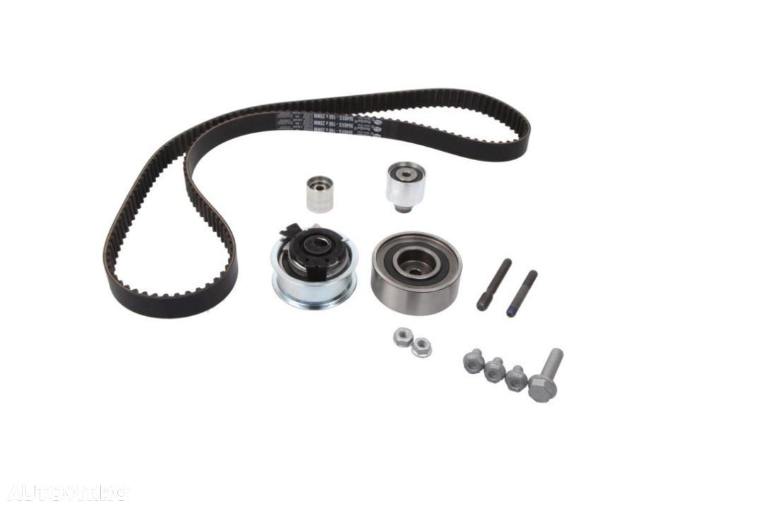 Set curea de distributie GATES Volkswagen Crafter, CADDY, GOLF, JETTA, PASSAT, POLO, SHARAN, TIGUAN, TOURAN, TRANSPORTER V-VI 2005 - 2018 Cod GATK025649XS Piesa Noua - 1