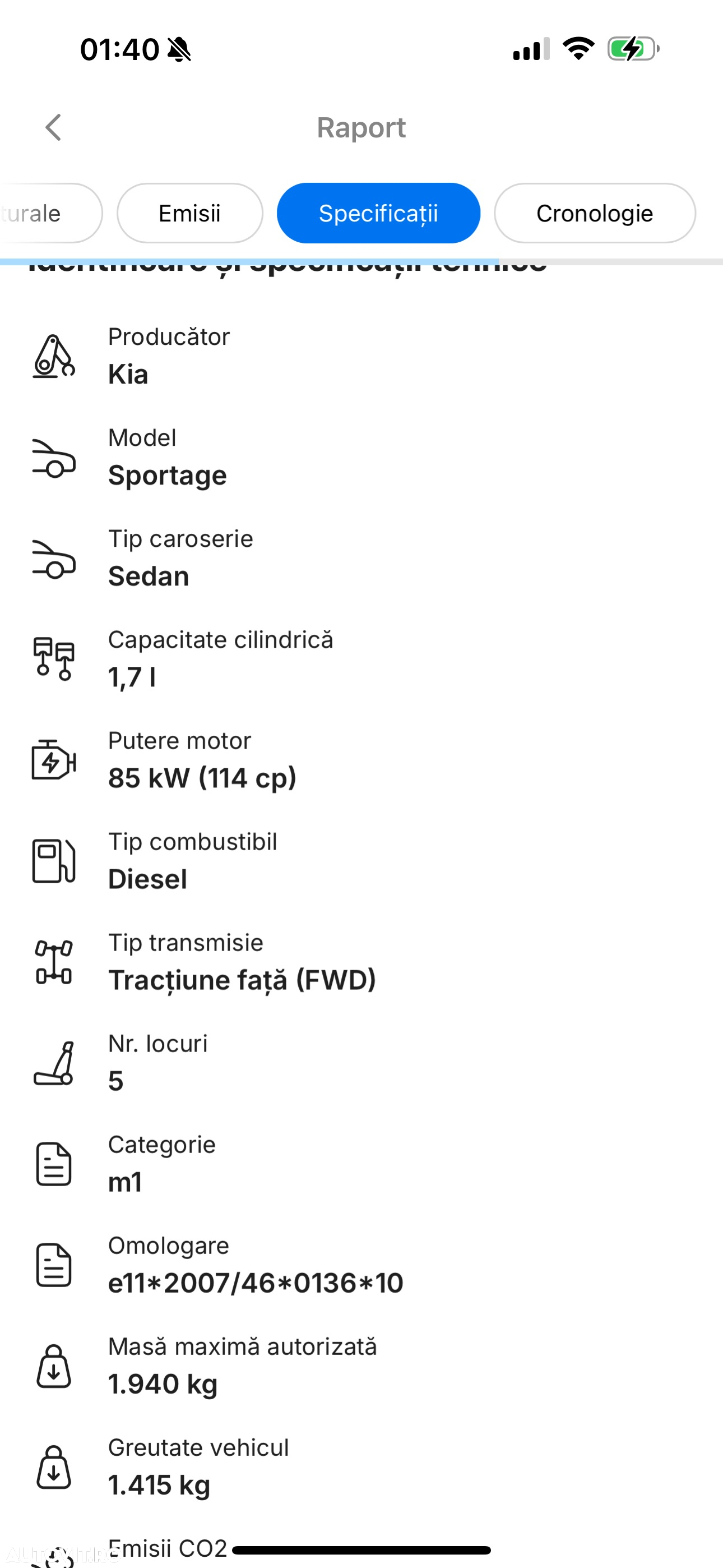 Kia Sportage 1.7 CRDI 2WD Vision - 37