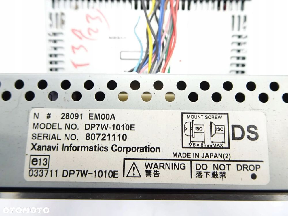 radio cd wyświetlacz nissan x-trail t31 - 3