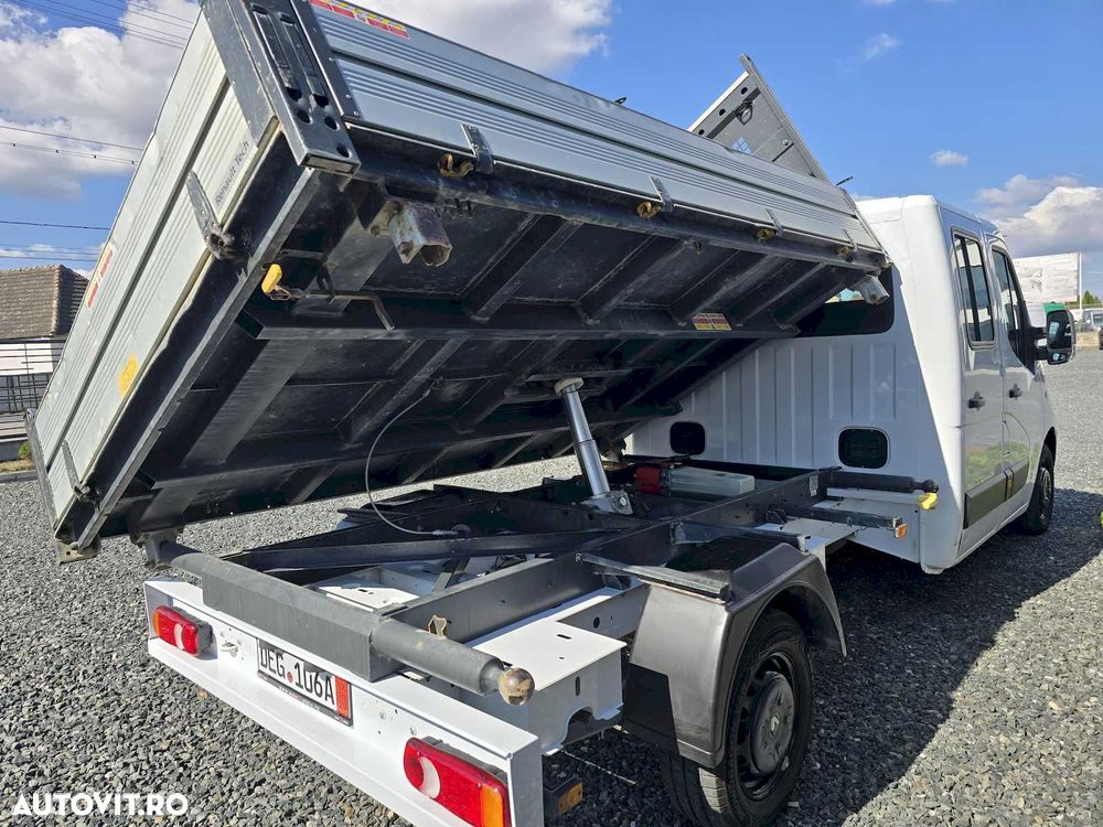 Renault Master 6 loc. bena Scattolini basculabila 3 parti, 33700 km, 2019. - 8