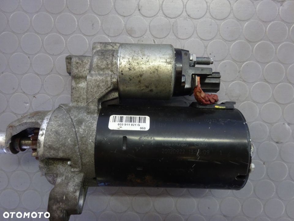 06E911021D rozrusznik Audi A6 C7 A4 B9 Q5 TFSI czesci - 1