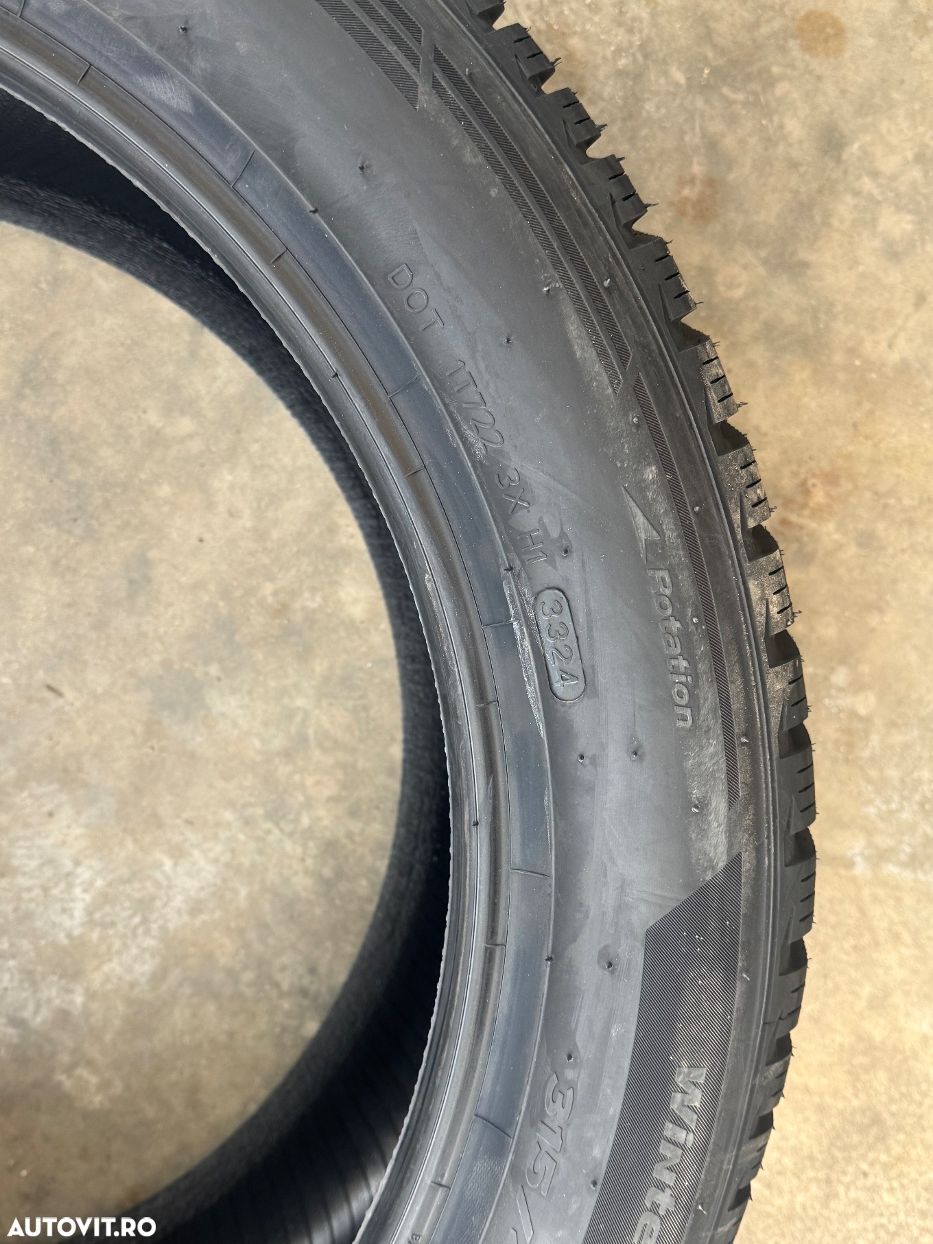 Vând set anvelope 275/45/21-315/40/21 hankook de iarnă noi - 8