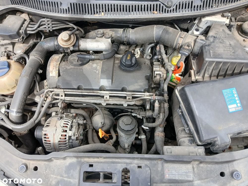 VOLKSWAGEN POLO 9N LC9Z 3D silnik 1.9 TDI 101 KM ATD skrzynia GGU napęd sanki belka wahacz - 3