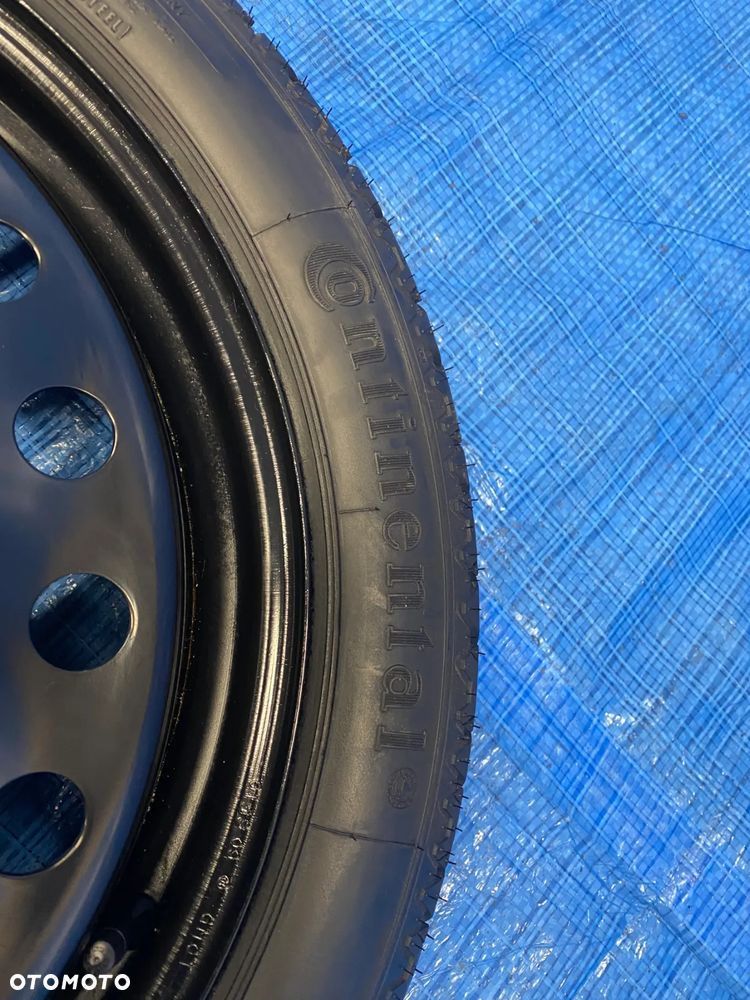 KOŁO ZAPASOWE DOJAZDOWE 17" 5x120 67,1mm OPEL INSIGNIA A KOMPLET ZESTAW NAPRAWCZY LEWAREK GAŚNICA TRÓJKĄT OPONA CONTINENTAL T125/70R17  RT13235015 - 6