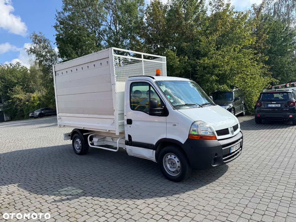 Renault Master Wywrotka Aluminiowy Kontener wysokie burty Wywrot Kiper I wł - 11