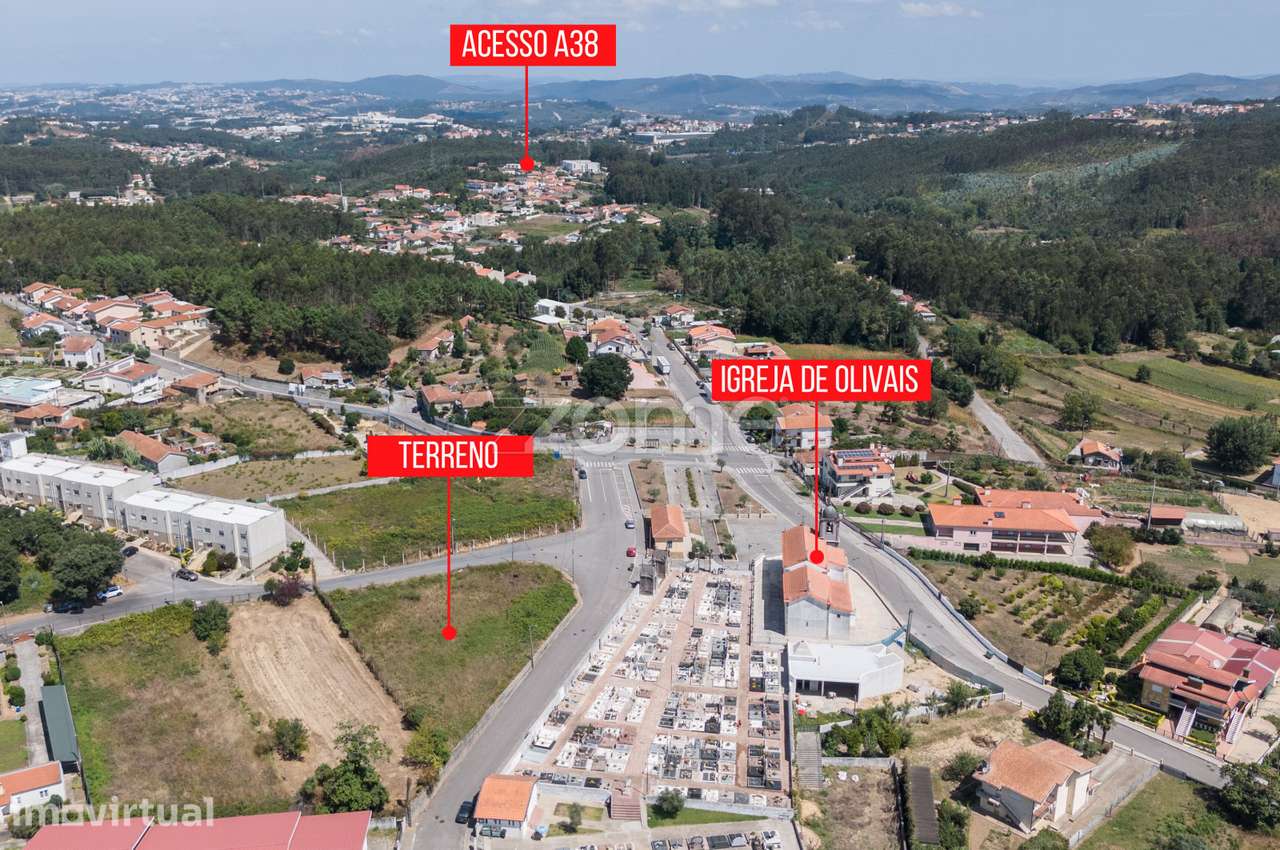 Terreno para construção de habitação ou serviços - Olival, V.N. Gai...